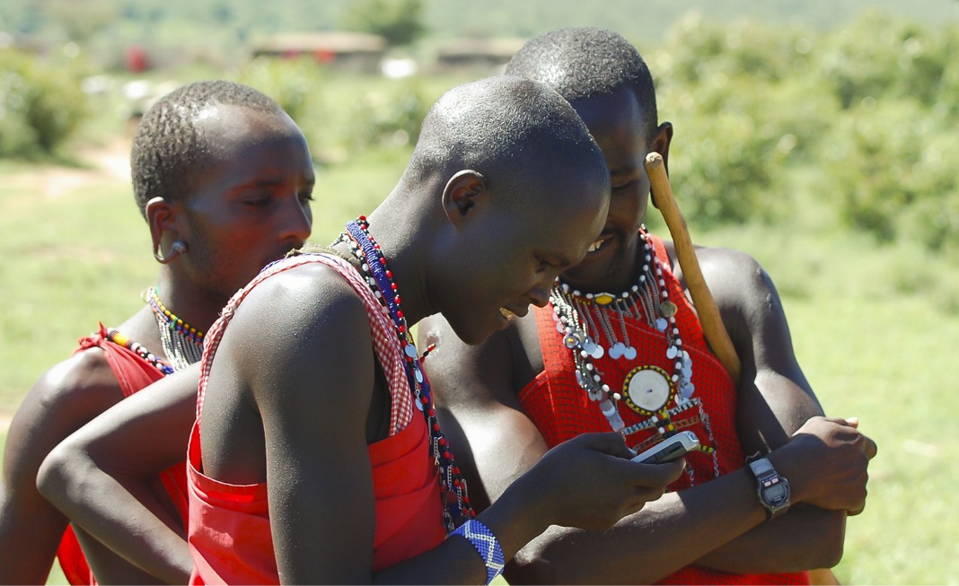 Skambučiai ir internetas Kenijoje
