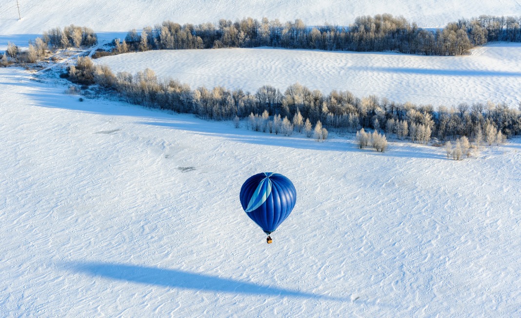 Originalios kalėdinės dovanos - skrydis oro balionu